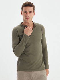 Лонгслів Trendyol модель TMNAW22TS0033/Haki Фото