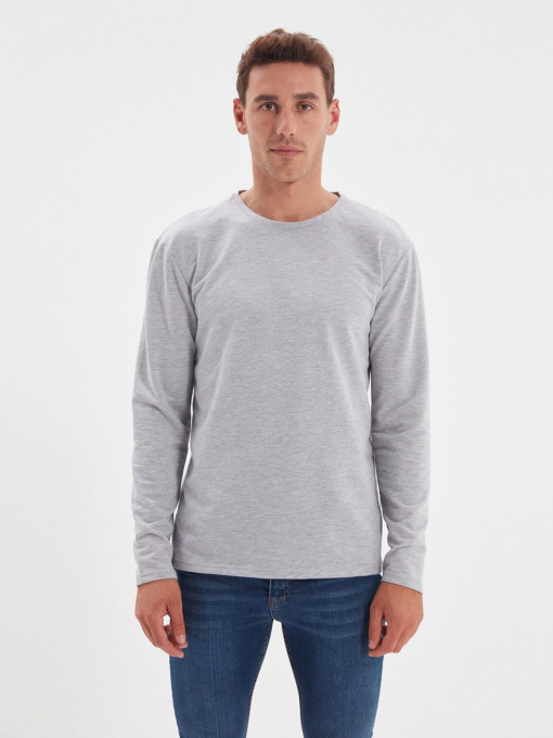 Лонгслив Trendyol модель TMNAW22TS0056/Gri Фото