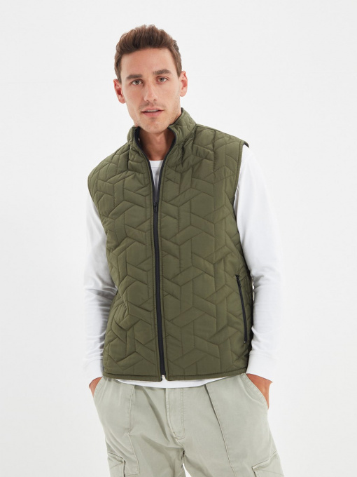 Жилет с утеплителем Trendyol модель TMNAW22YE0037/Haki Фото