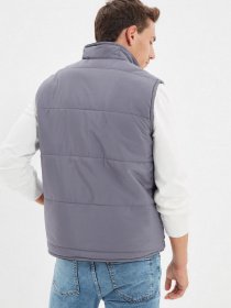 Утепленный жилет Trendyol модель TMNAW22YE0039/Gri Фото