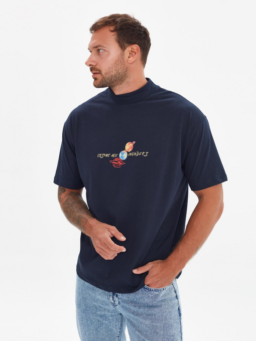 Футболки и поло Trendyol модель TMNSS21TS0381/Lacivert Фото