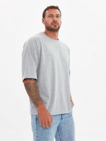 Футболки и поло Trendyol модель TMNSS21TS1803/Gri Фото