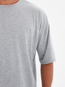 Футболки и поло Trendyol модель TMNSS21TS1803/Gri Футболки и поло Trendyol модель TMNSS21TS1803/Gri Фото