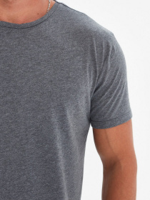 Футболки и поло Trendyol модель TMNSS21TS1804/Antrasit Футболки и поло Trendyol модель TMNSS21TS1804/Antrasit Фото