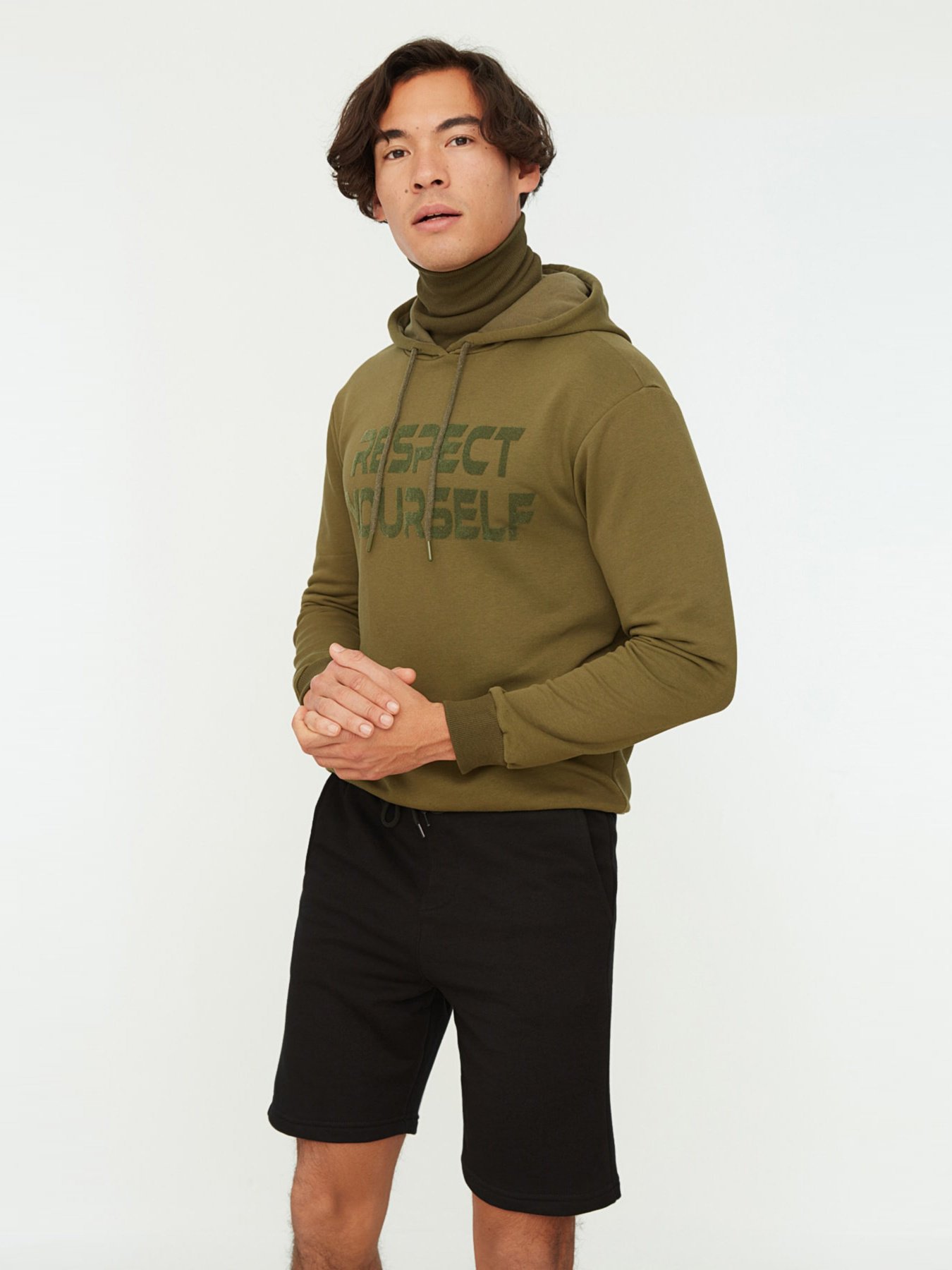 Шорти Trendyol модель TMNSS20SR0068/Siyah Фото