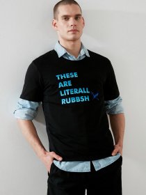 Футболка Trendyol модель TMNSS21TS2230/Siyah Фото