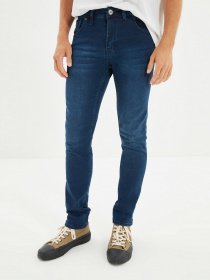 Скинни джинсы Trendyol Skinny модель TMNAW22JE0799/Indigo Фото