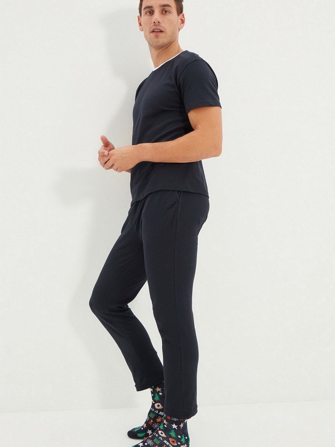 Пижама Trendyol модель THMAW21PT0366/Lacivert Фото