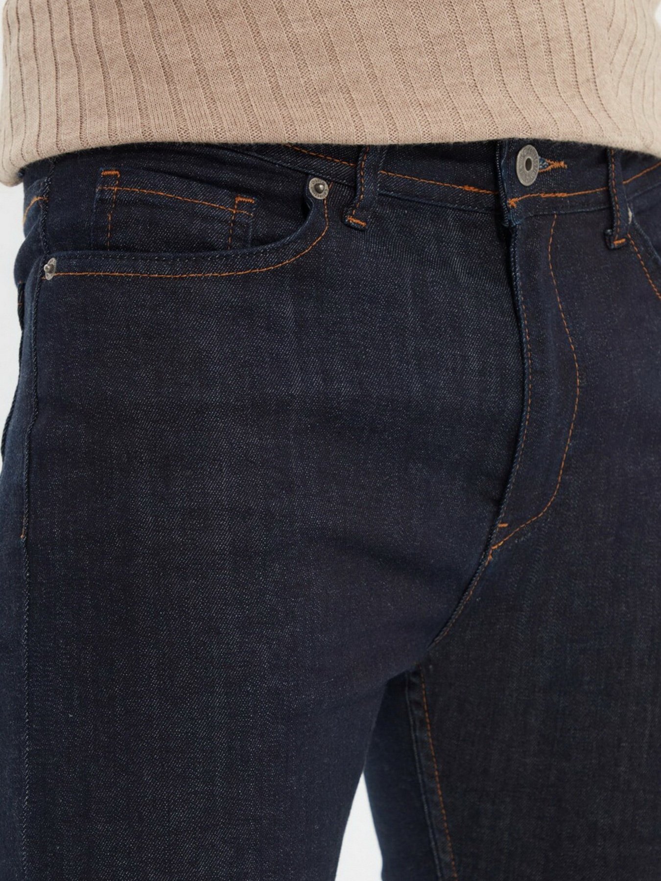 Зауженные джинсы Trendyol модель TMNAW21JE0169/Lacivert Фото