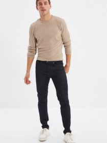 Зауженные джинсы Trendyol модель TMNAW21JE0169/Lacivert Фото