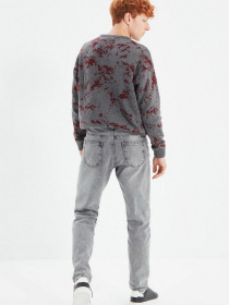 Прямые джинсы Trendyol модель TMNAW22JE0208/Gri Фото