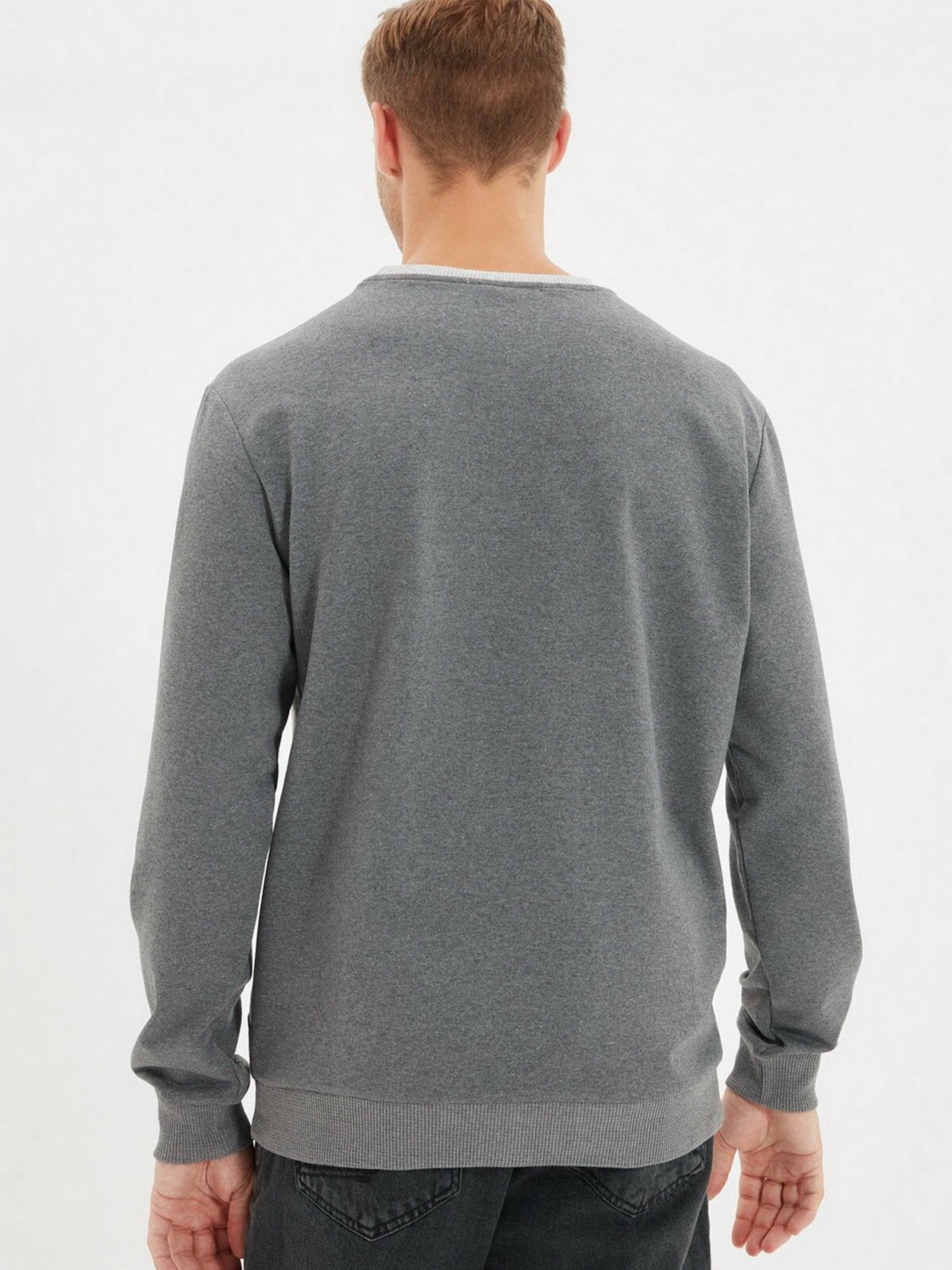 Свитшот Trendyol модель TMNAW22SW1048/Antrasit Фото