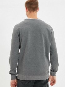 Свитшот Trendyol модель TMNAW22SW1048/Antrasit Фото
