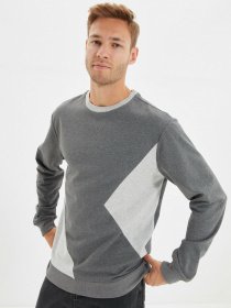 Свитшот Trendyol модель TMNAW22SW1048/Antrasit Фото