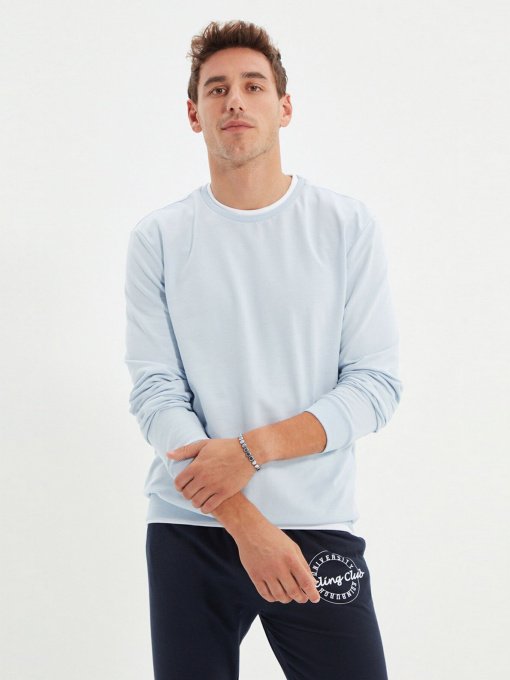 Свитшот Trendyol модель TMNAW22SW0658/Mavi Фото