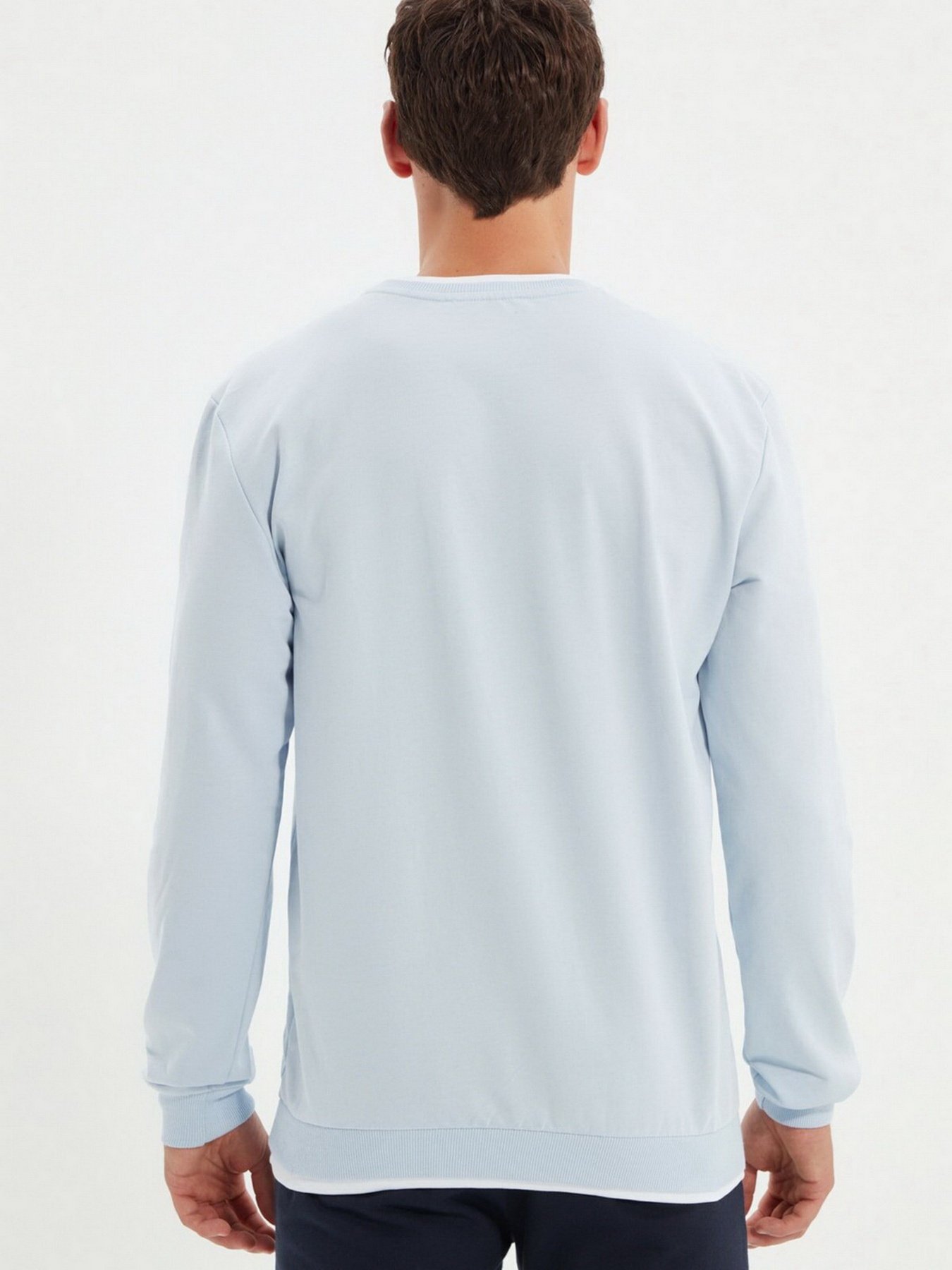 Свитшот Trendyol модель TMNAW22SW0658/Mavi Фото