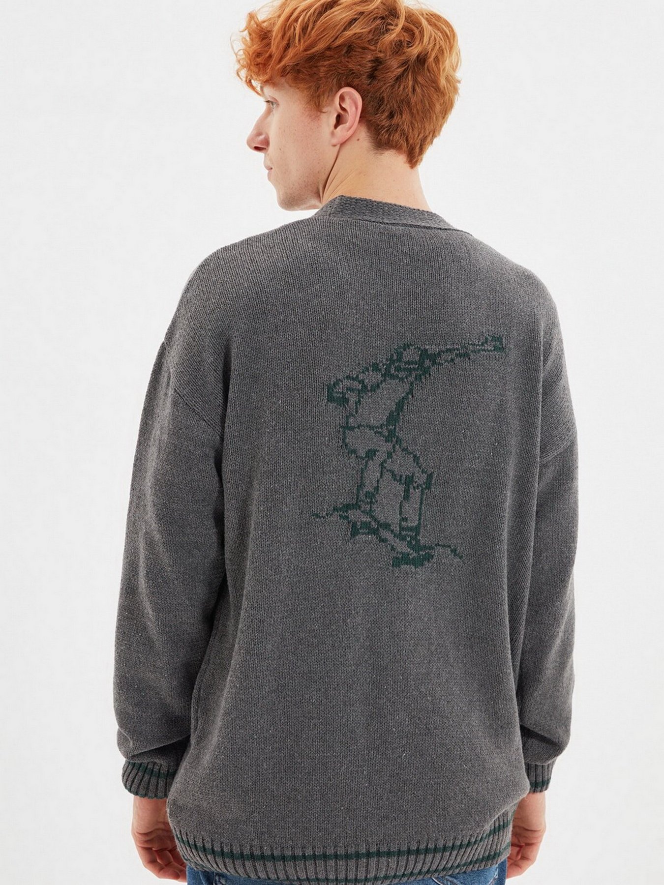 Кардиган Trendyol модель TMNAW22HI0487/Gri Фото