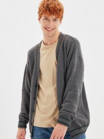 Кардиган Trendyol модель TMNAW22HI0487/Gri Фото