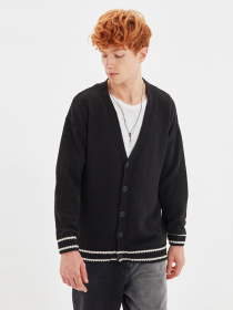 Кардиган Trendyol модель TMNAW22HI0487/Siyah Кардиган Trendyol модель TMNAW22HI0487/Siyah Фото