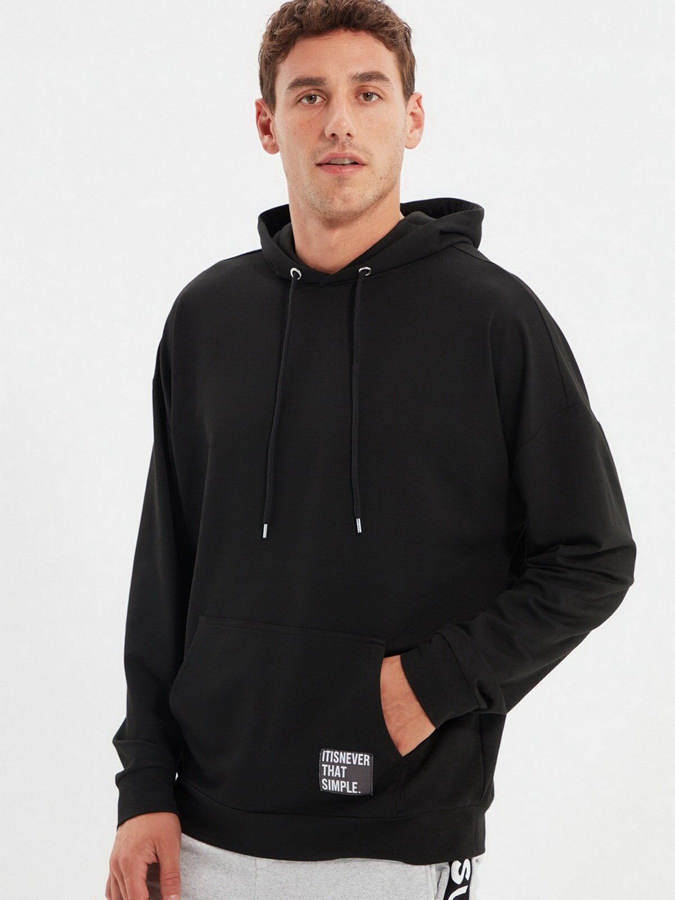 Худи Trendyol модель TMNSS21SW0221/Siyah Фото