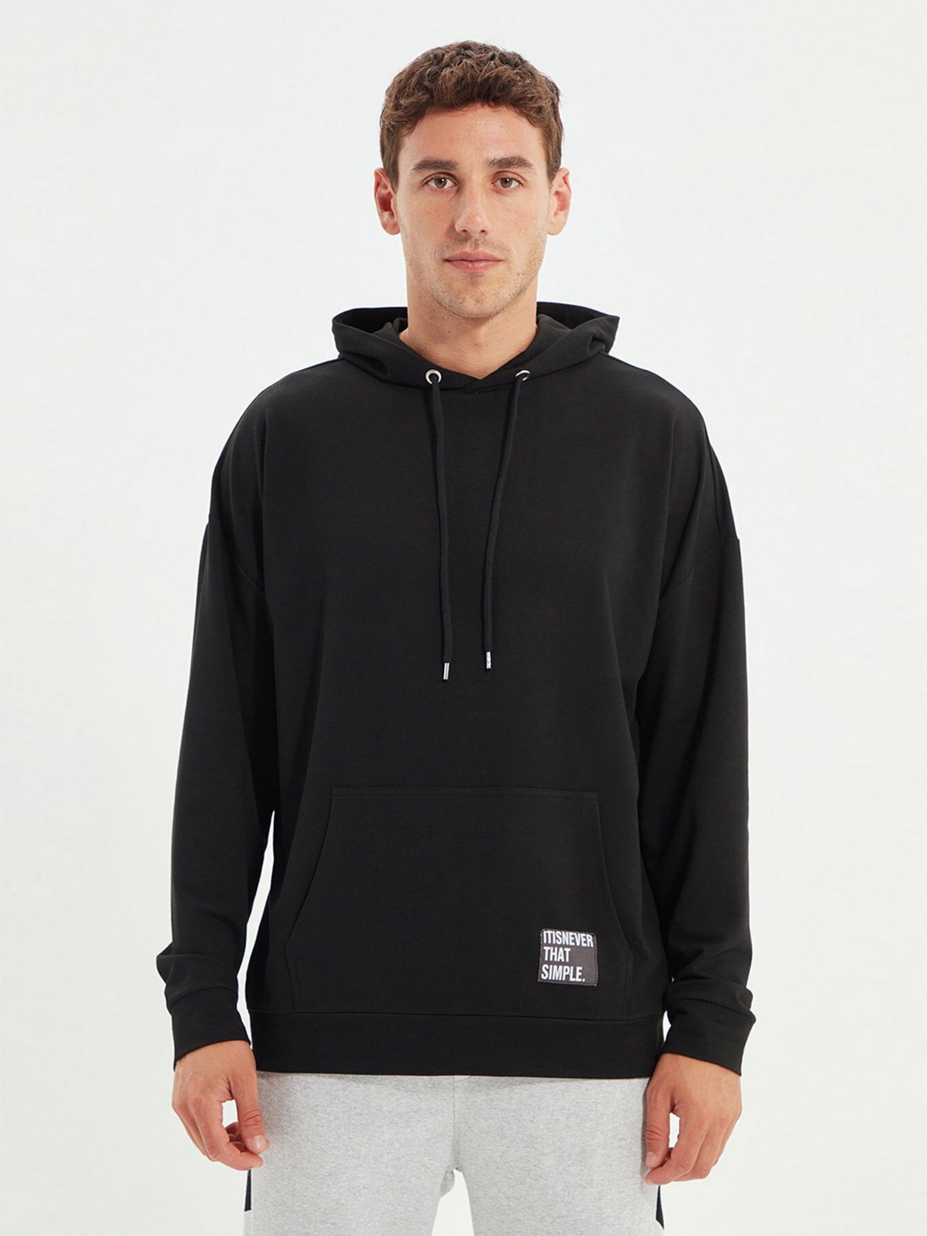 Худи Trendyol модель TMNSS21SW0221/Siyah Фото