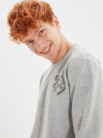 Свитшот Trendyol модель TMNAW22SW0196/Gri Фото
