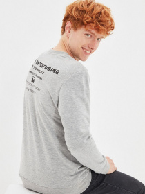 Свитшот Trendyol модель TMNAW22SW0196/Gri Фото