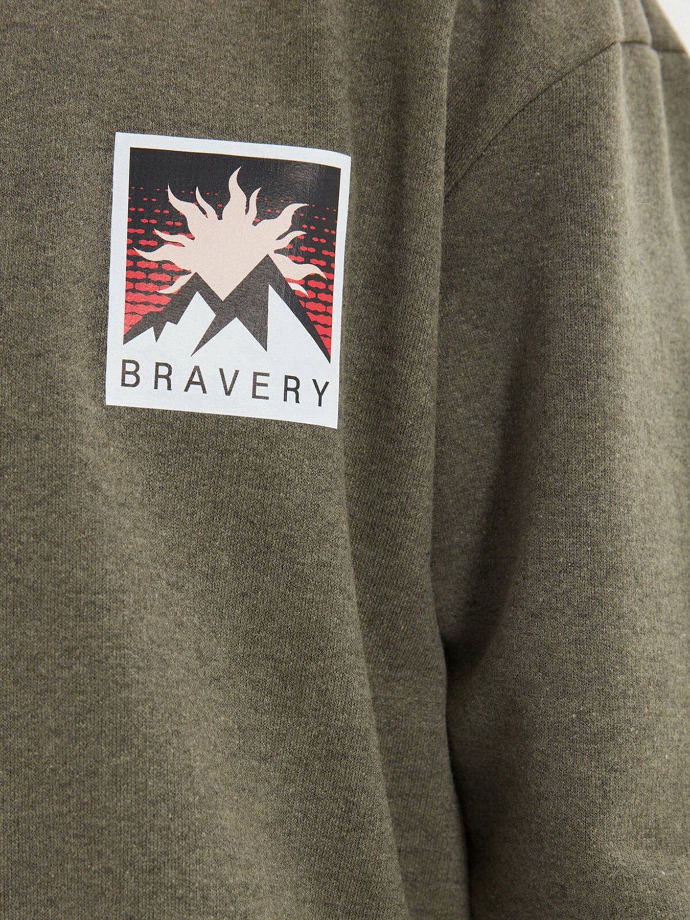 Свитшот Trendyol модель TMNAW22SW0383/Haki Фото