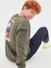 Свитшот Trendyol модель TMNAW22SW0383/Haki Фото