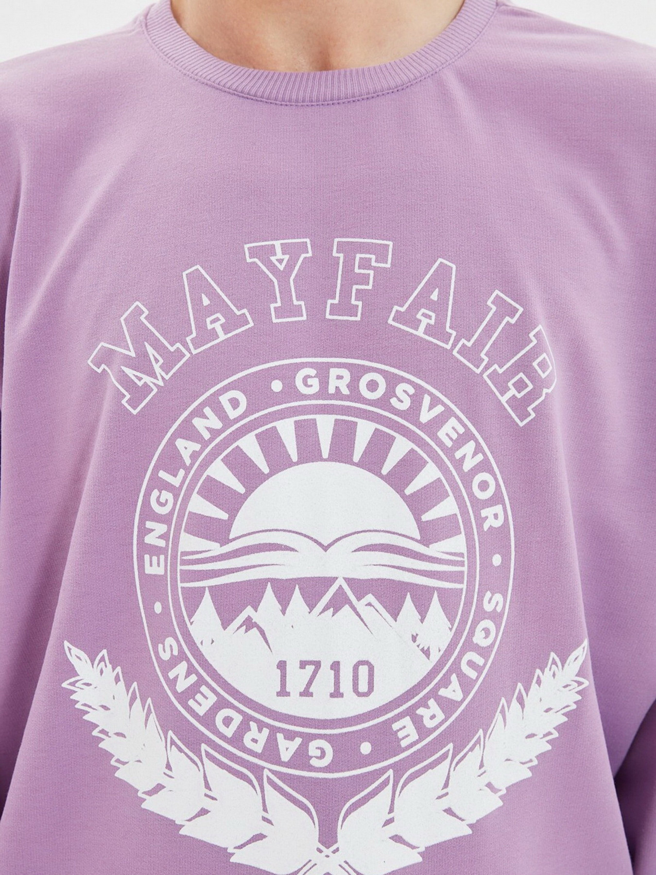 Світшот Trendyol модель TMNAW22SW0812/Lila Фото