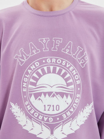 Світшот Trendyol модель TMNAW22SW0812/Lila Фото