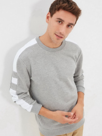 Світшот Trendyol модель TMNAW22SW1092/Gri Фото