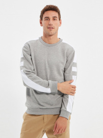 Світшот Trendyol модель TMNAW22SW1092/Gri Фото