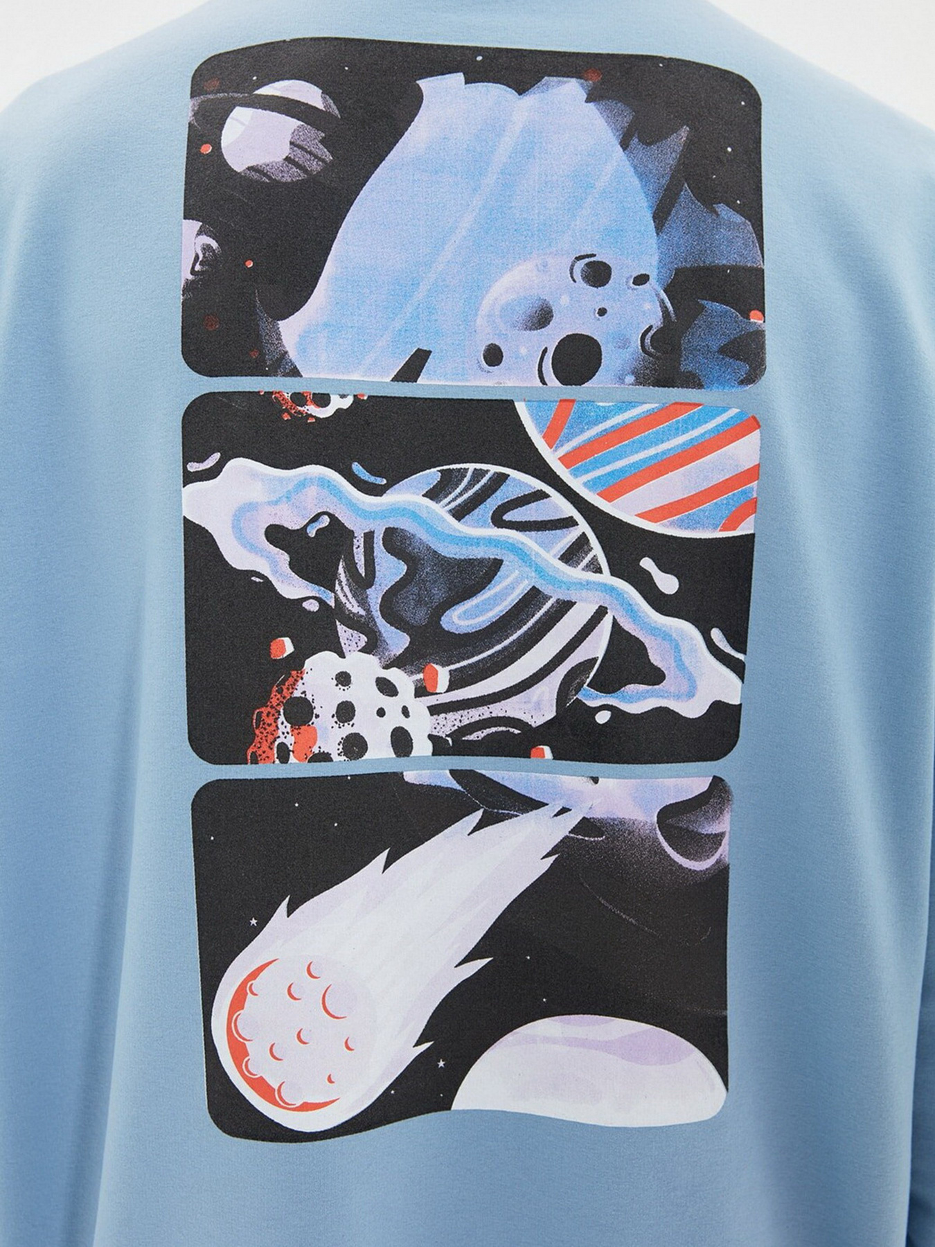 Світшот Trendyol модель TMNAW22SW0407/Mavi Фото