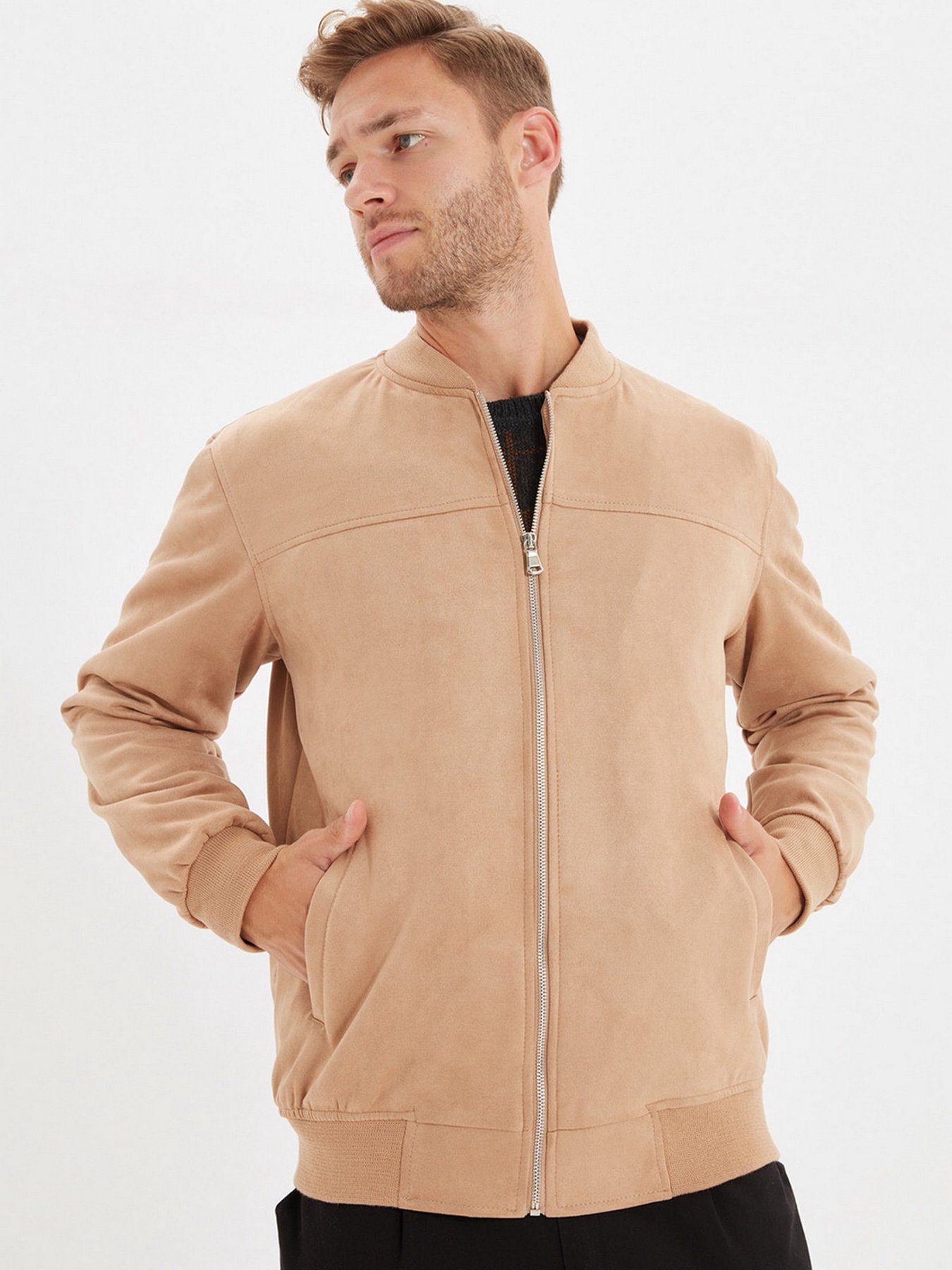 Бомбер Trendyol модель TMNAW22MO0123/Camel Фото