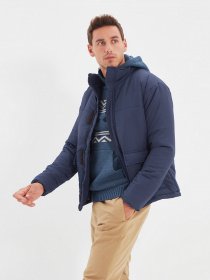 Демісезонна куртка Trendyol модель TMNAW22MO0090/Lacivert Фото