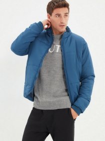 Демісезонна куртка Trendyol модель TMNAW22MO0091/Petrol Фото