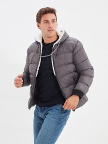 Демисезонная куртка Trendyol модель TMNAW22MO0129/Fume Фото