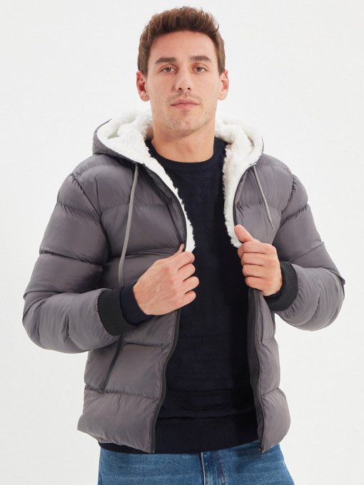 Демисезонная куртка Trendyol модель TMNAW22MO0129/Fume Фото