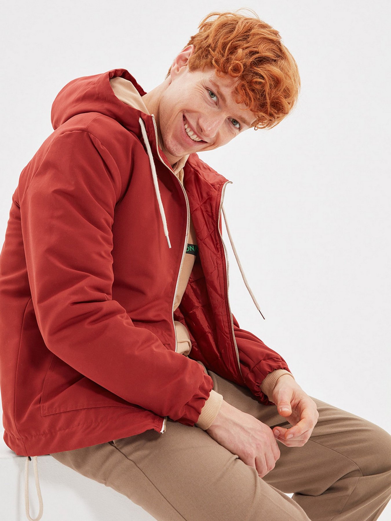 Демисезонная куртка Trendyol модель TMNAW22MO0236/Kiremit Фото