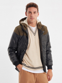 Демісезонна куртка Trendyol модель TMNAW22MO0122/Siyah Демісезонна куртка Trendyol модель TMNAW22MO0122/Siyah Фото