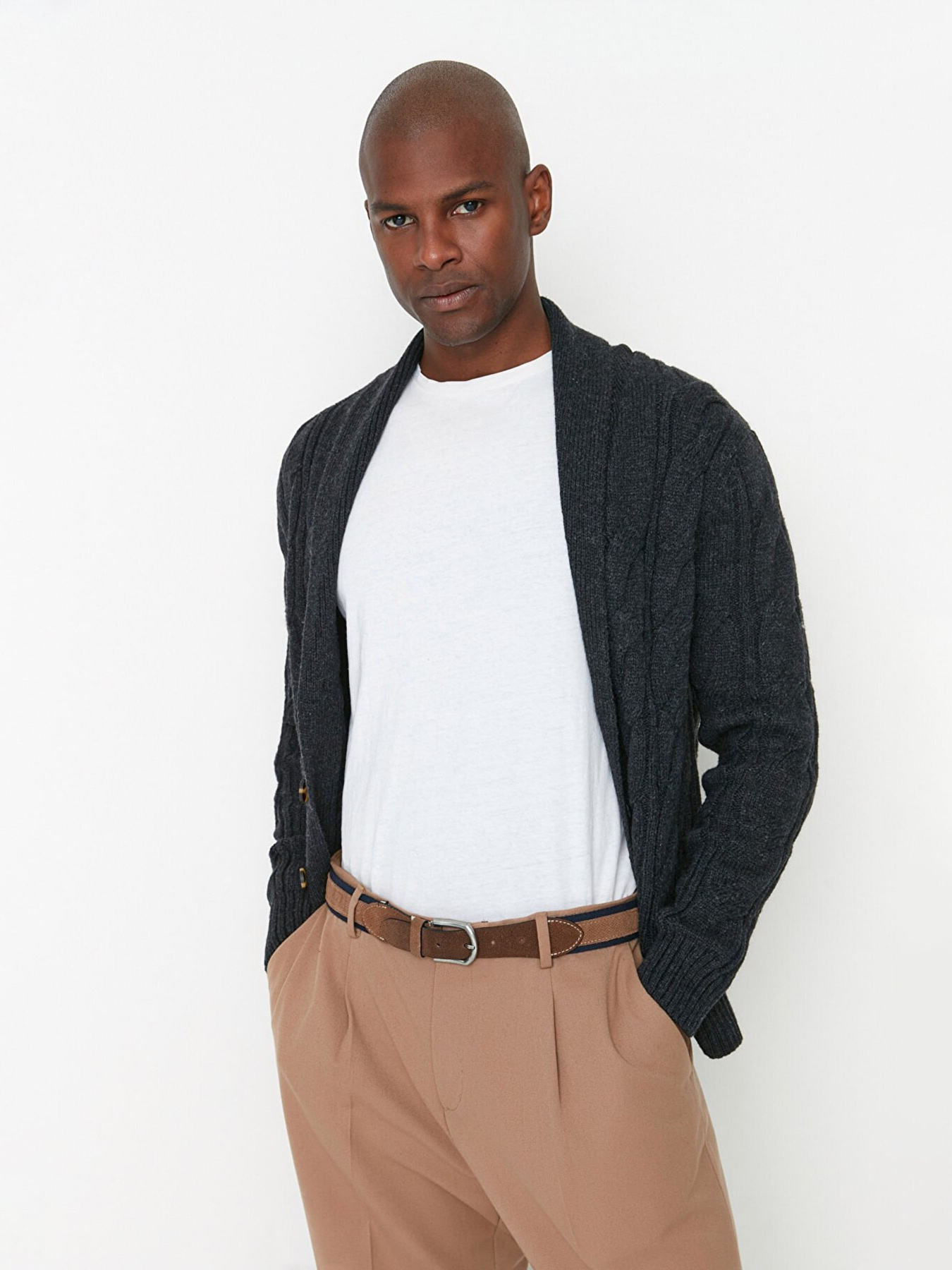 Кардиган Trendyol модель TMNAW20HI0028/Antrasit Фото