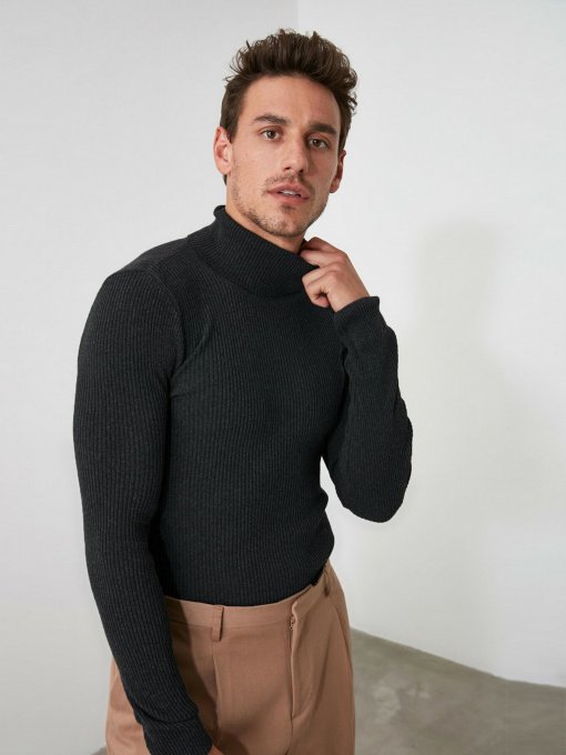 Водолазка Trendyol модель TMNAW20MG0031/Antrasit Фото