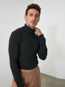 Водолазка Trendyol модель TMNAW20MG0031/Antrasit Фото