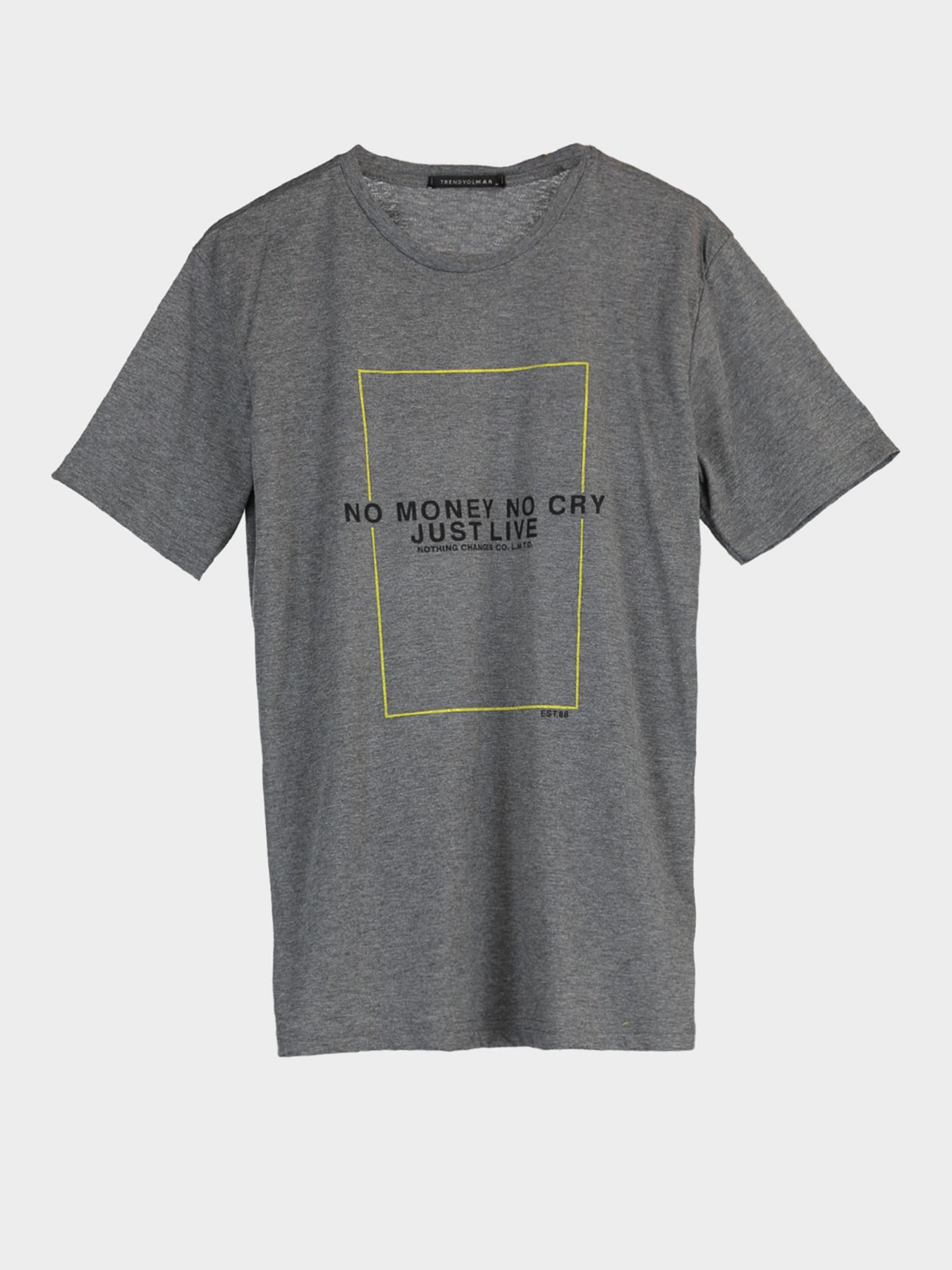 Футболки и поло Trendyol модель TMNSS20TS0679/Antrasit Фото