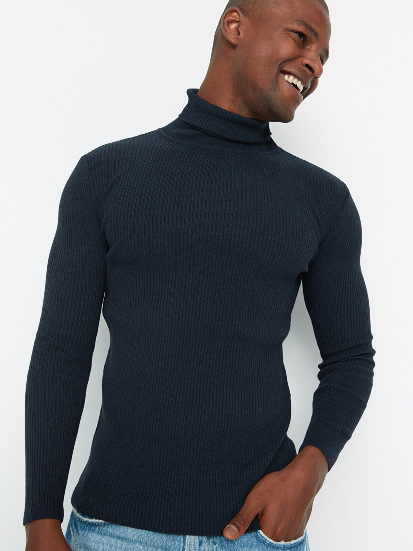 Гольф Trendyol модель TMNAW20MG0031/Lacivert Фото