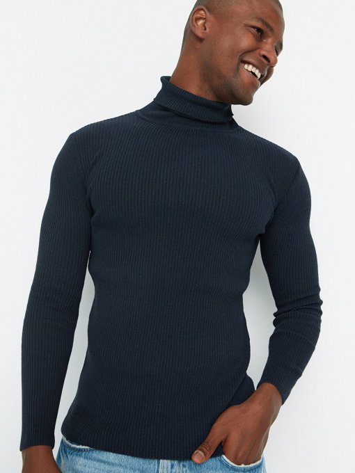 Водолазка Trendyol модель TMNAW20MG0031/Lacivert Фото