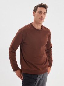 Світшот Trendyol модель TMNAW20SW0164/Kahverengi Фото