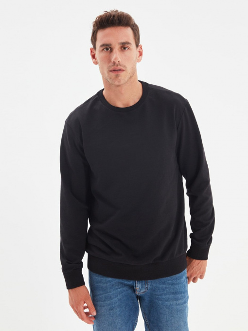 Свитшот Trendyol модель TMNAW20SW0164/Siyah Фото