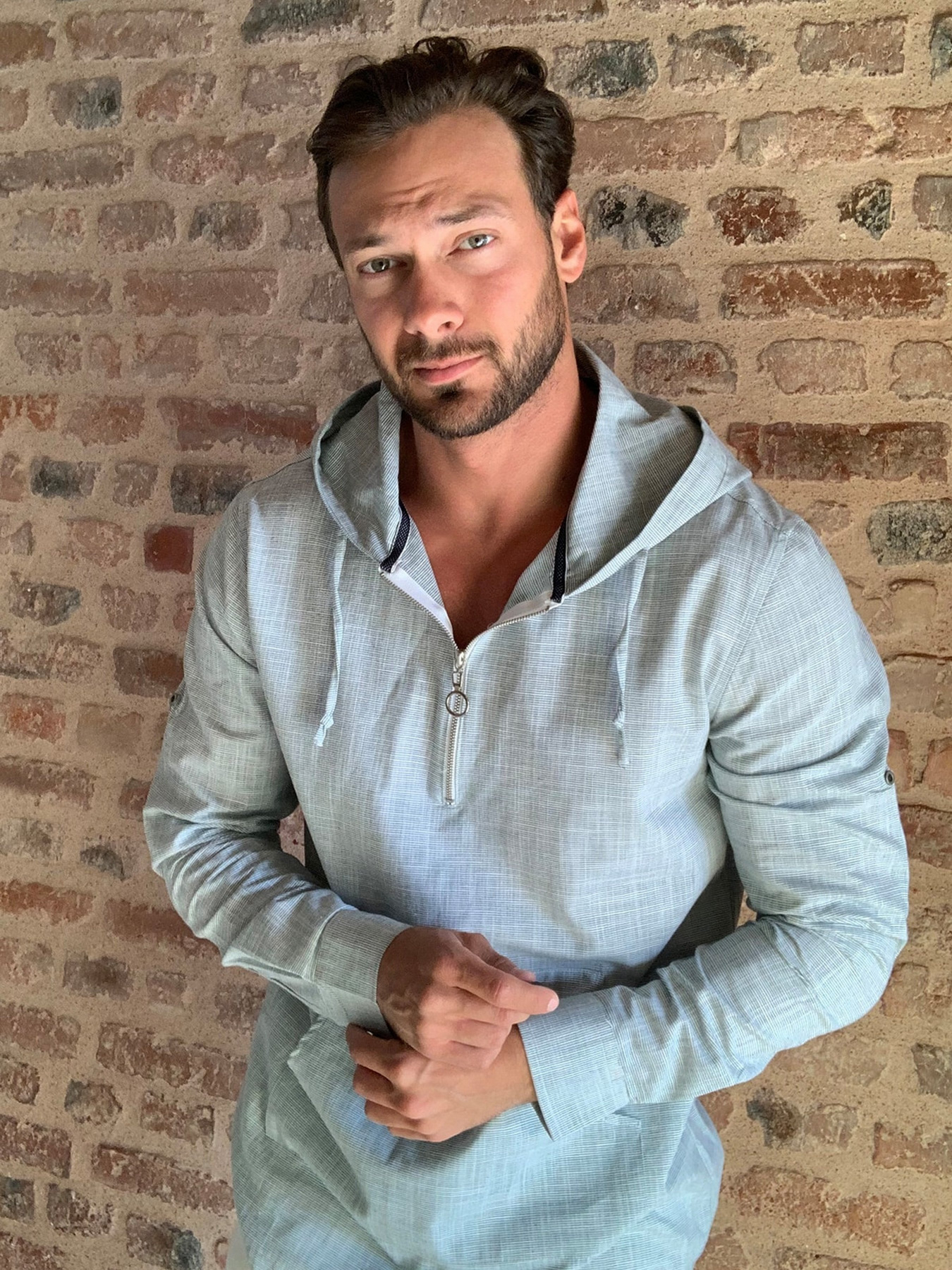 Рубашка повседневная Trendyol модель TMNSS20GO0096/Haki Фото